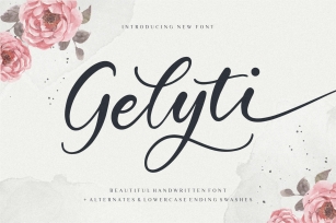Gelyti is a Beautiful Handwritten Font Download