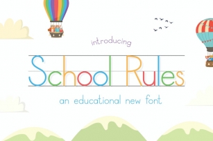 School Rules Font Font Download