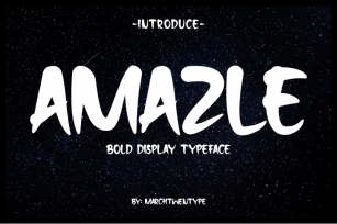 Amazle Typeface Font Download