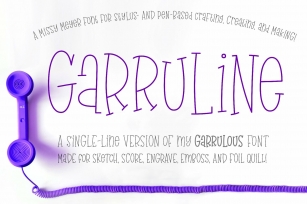 GarruLine Font Download