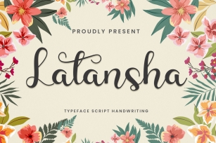 Latansha Font Download