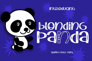 Blonding Panda Font Download
