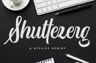 Shuttezerg Script - A Stylist Script Font Download