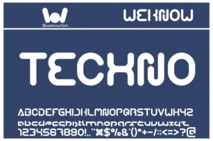 Techno Font Download