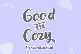 Good and Cozy Font Download