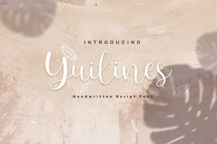 Yuilines Script Font Download