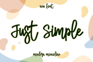 Just Simple Font Download