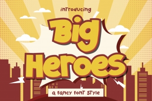 Big Heroes Font Download