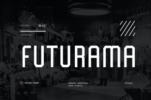 Futurama Modern Titling Font Download