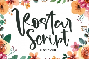Rostar Script Font Download