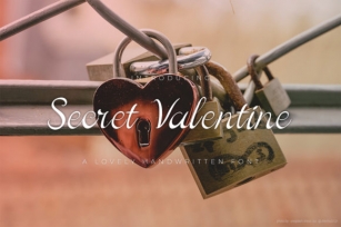 Secret Valentine Font Download