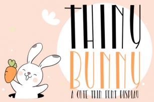 Thiny Bunny Font Download