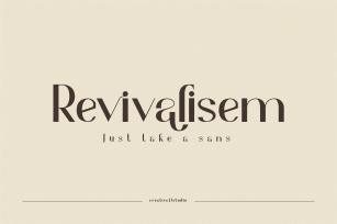 Revivalisem Sans Serif Font Download