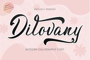 Dilovany Font Download