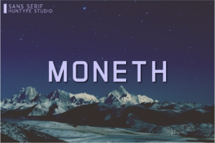Moneth Font Download