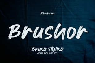 Brushor Font Download