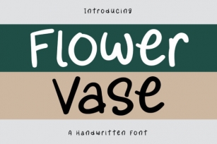 Flower Vase Font Download