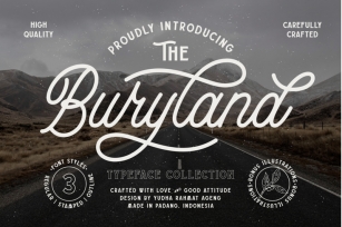 Buryland Typeface Collection Font Download
