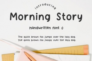 Morning Story Font Download