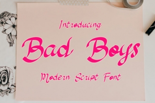 Bad Boys Font Download