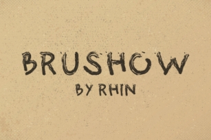 Brushow Font Download