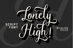 Lonely High Font Download