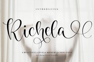 Richela Beautiful Lovely Modern Script Font Download