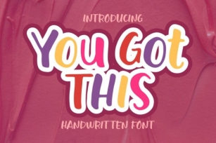 You Got This Font Download
