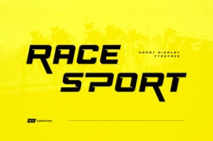 Race Sport Font Download