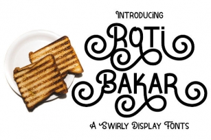 Roti Bakar Font Download