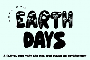 Earth days Font Download