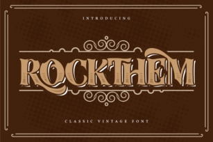 Rockthem Font Download