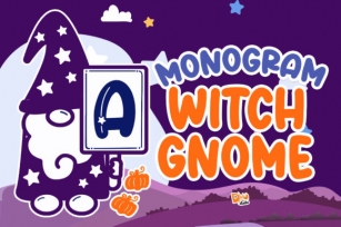 Monogram Witch Gnome Font Download