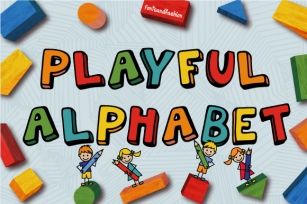 Playful Alphabet Font Download