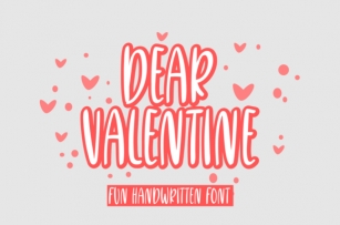 Dear Valentine Font Download