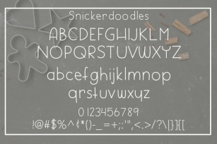 Snickerdoodles Font Font Download
