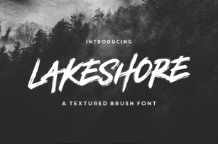 Lakeshore Brush Font Font Download
