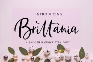 Brittania Script Font Download