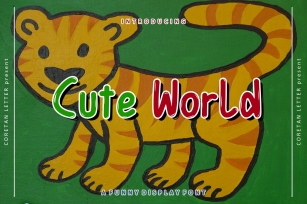 Cute World Font Download