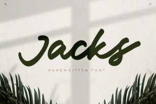 Jacks - Handwritten Font Font Download