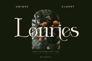 Louries Font Download