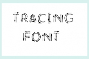 Tracing Font Download
