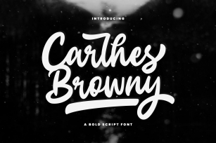 Carlhes Browny Font Download