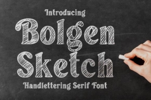 Bolgen Sketch Font Download