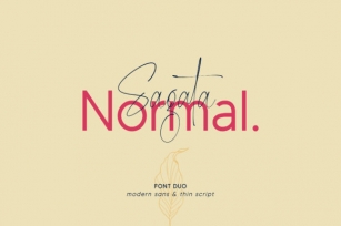 Sagata Normal Font Download