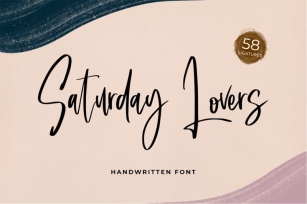 Saturday Lovers Font Download