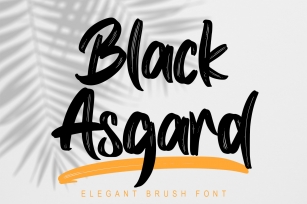 Black Asgard Font Download