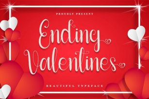 Ending Valentines Font Download