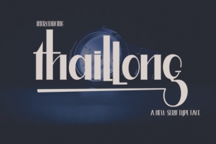 Thaillong Font Download