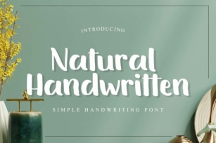 Natural Handwritten Font Download